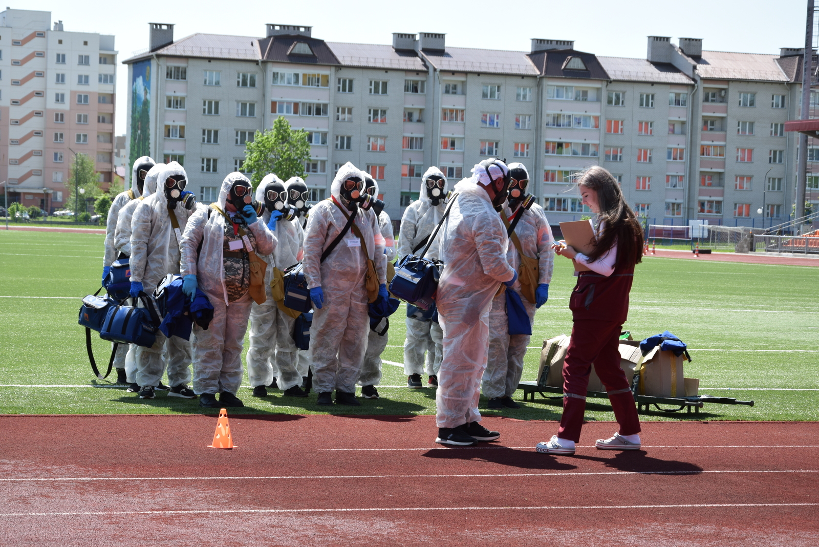 Соревнования санитарных и пожарных дружин 2025 год